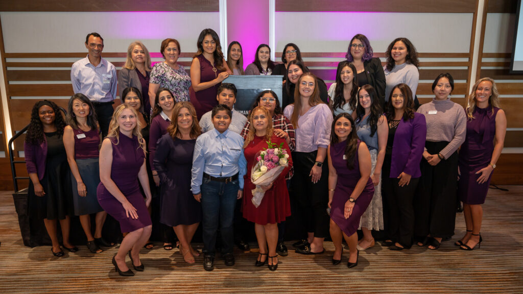 Human Options Team with Survivor Nancy